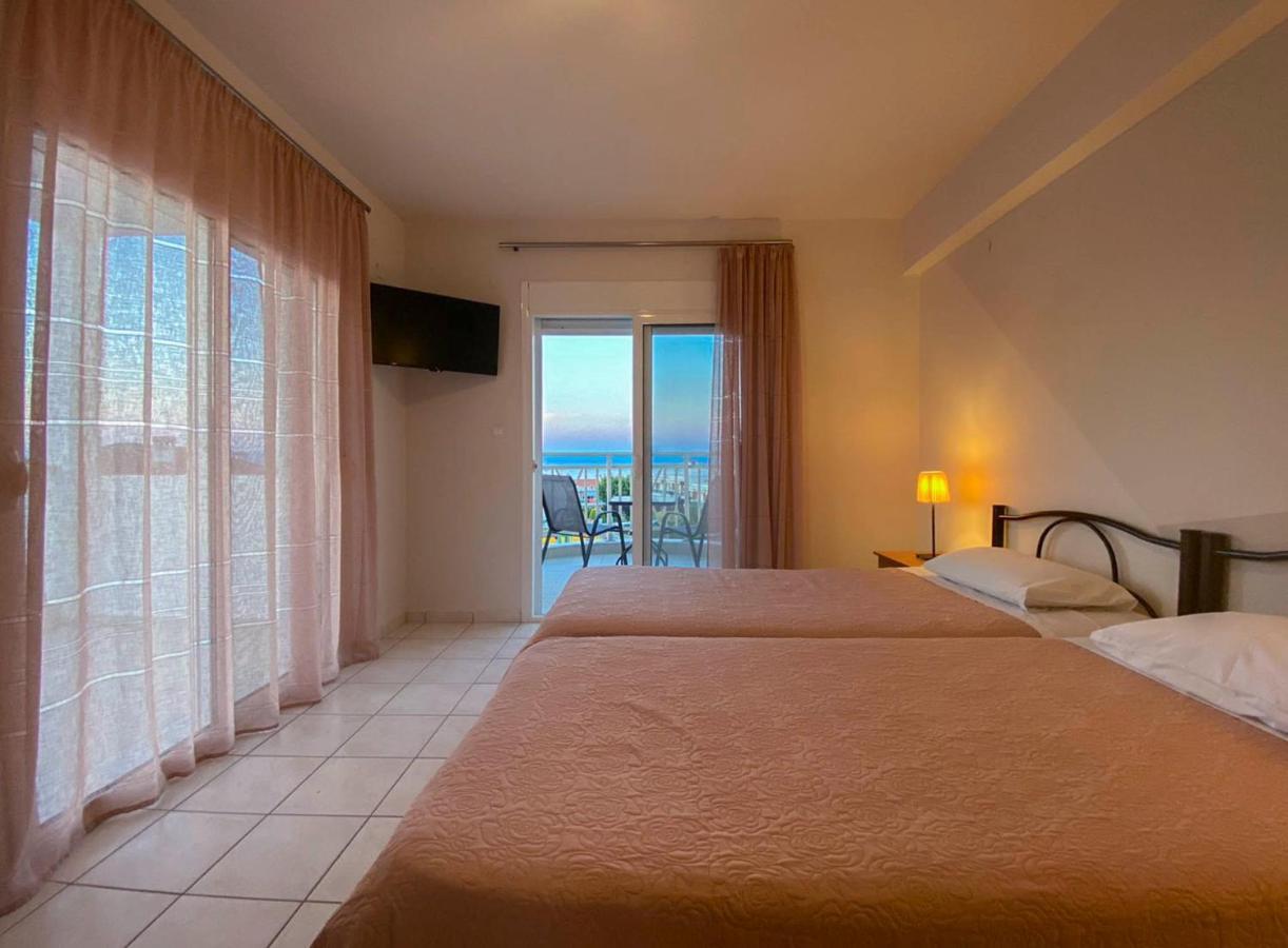 Properstay 107 - Villa Sea View โปไลโครโน ภายนอก รูปภาพ