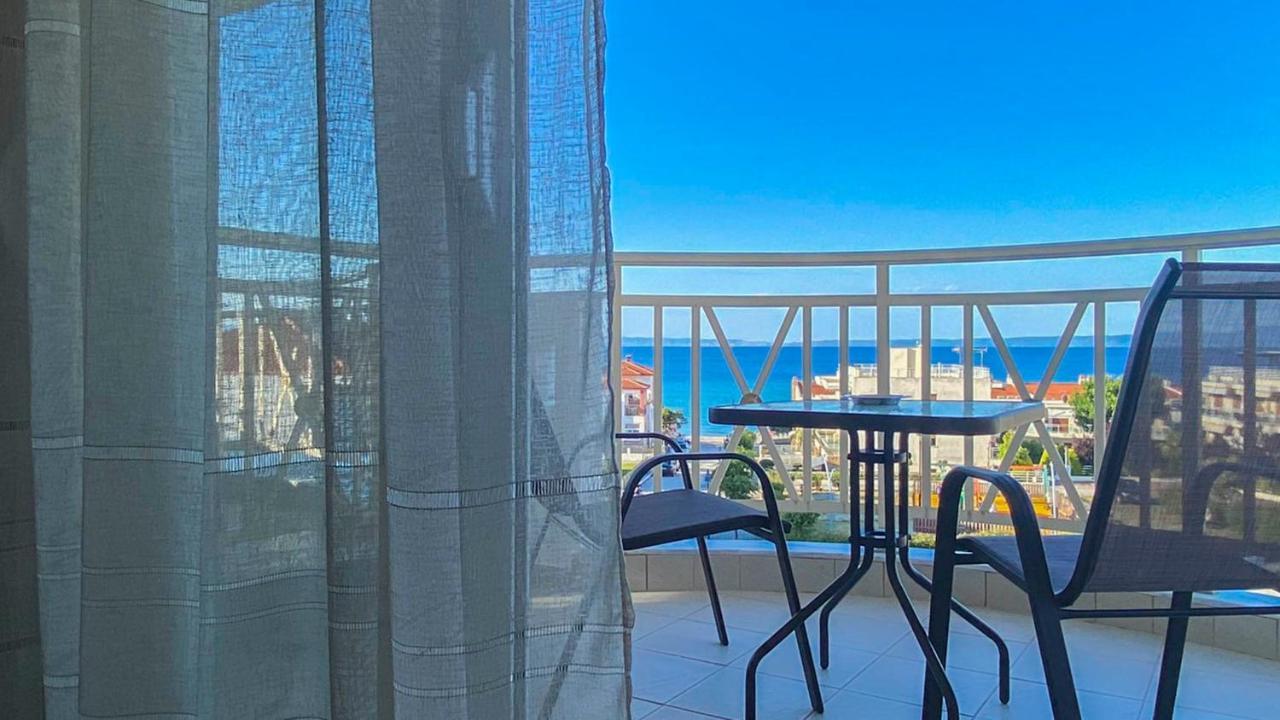 Properstay 107 - Villa Sea View โปไลโครโน ภายนอก รูปภาพ