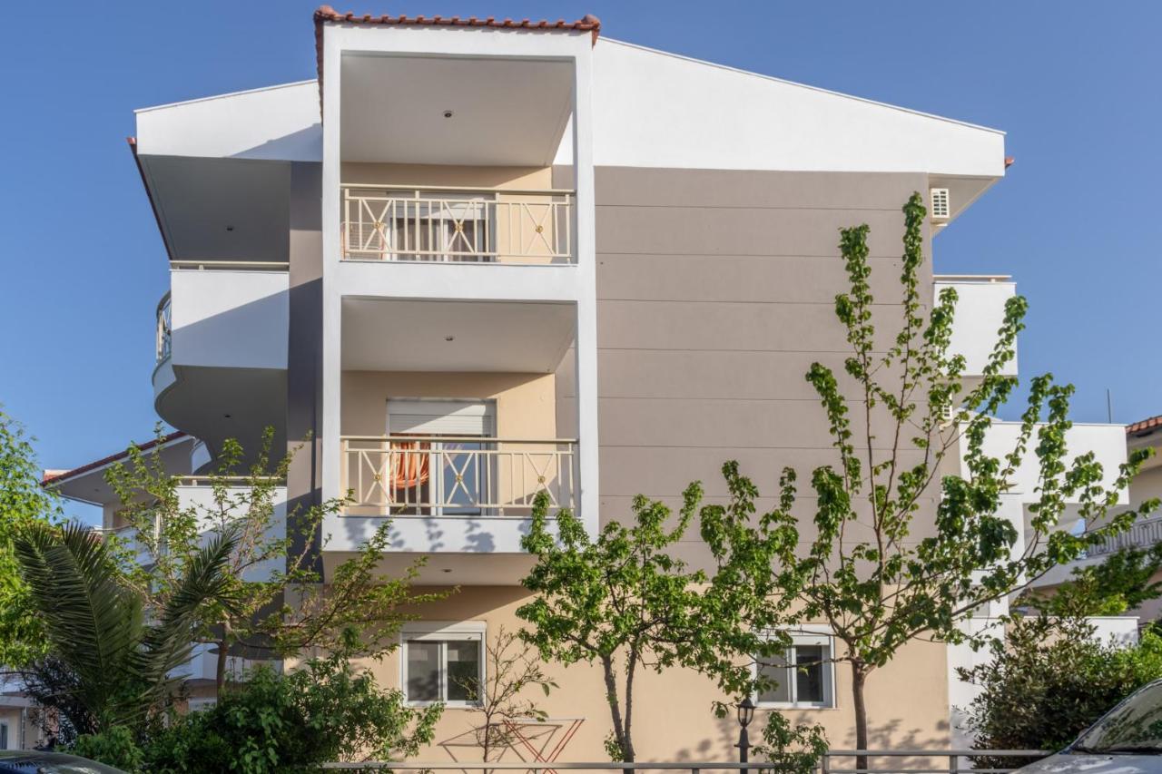Properstay 107 - Villa Sea View โปไลโครโน ภายนอก รูปภาพ