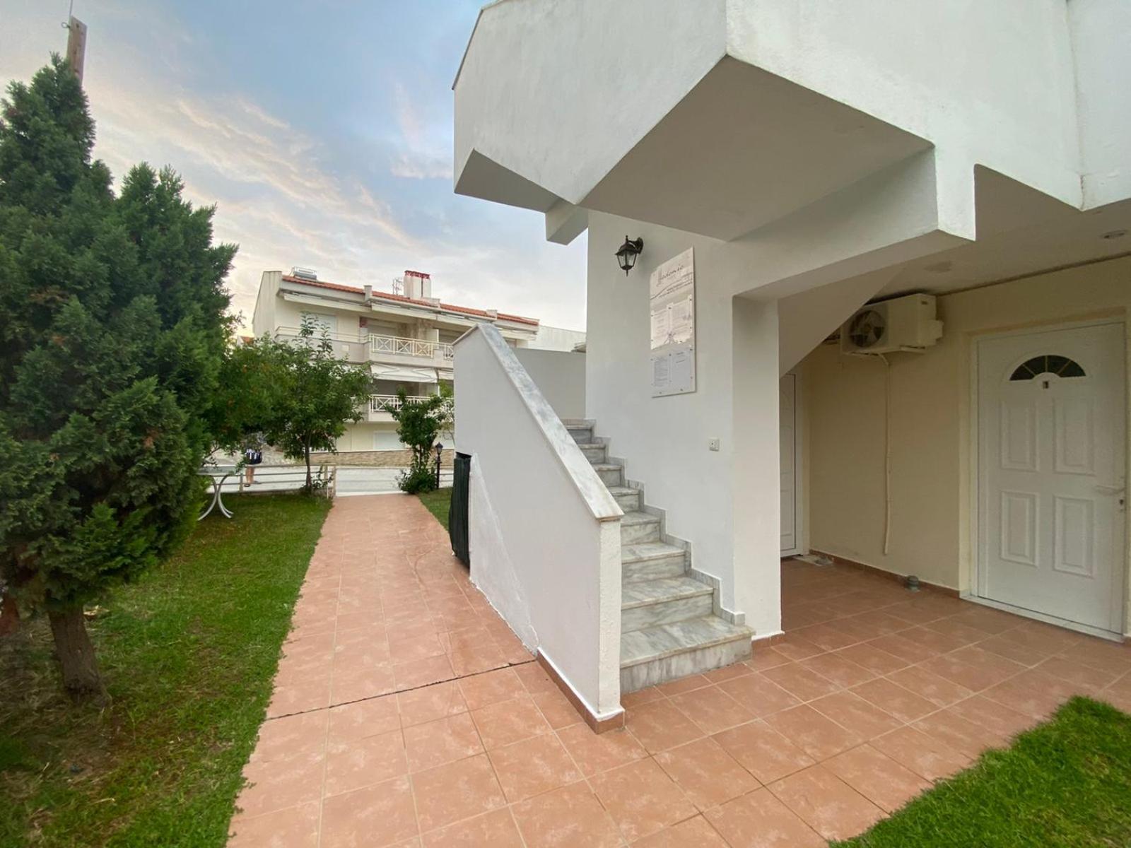 Properstay 107 - Villa Sea View โปไลโครโน ภายนอก รูปภาพ