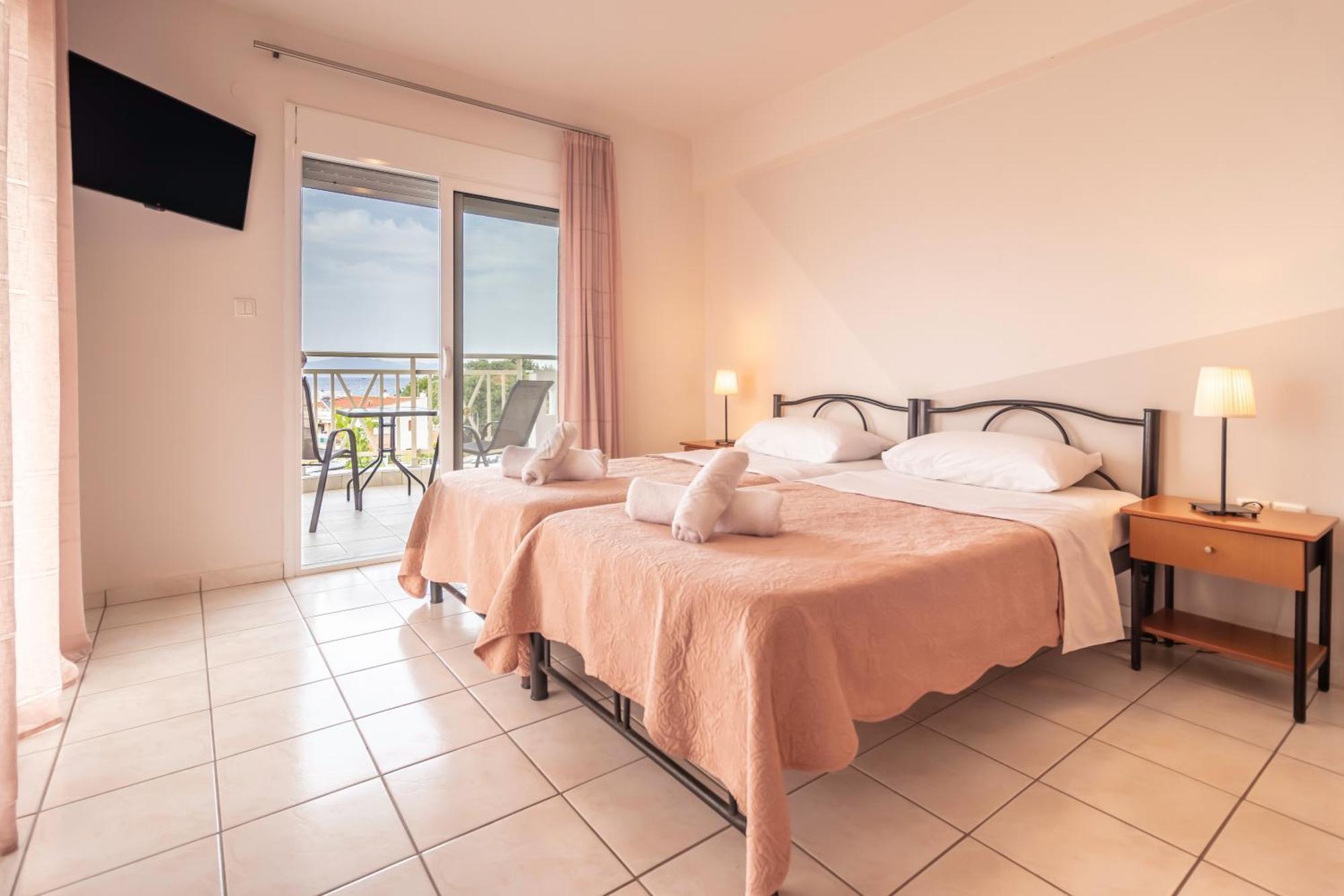 Properstay 107 - Villa Sea View โปไลโครโน ภายนอก รูปภาพ